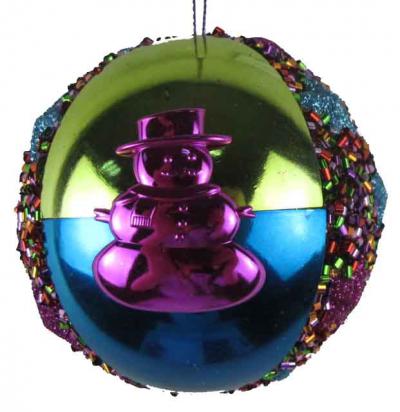 Multi color Christmas decorations ()